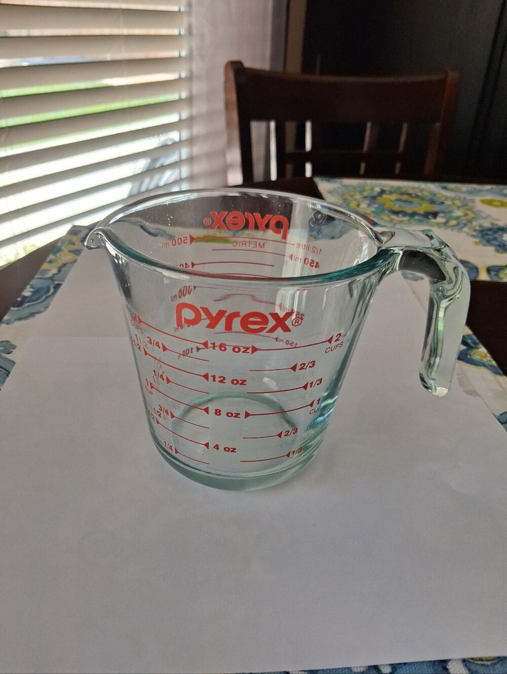 Pyrex Glass 2 Cup Measuring Cup